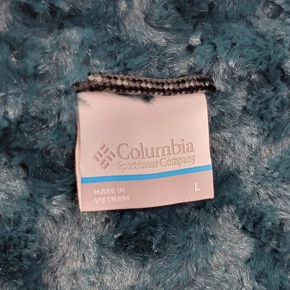 Columbia Copper Crest Novelty Quilted Puffer Insulated Jacket Women L Green New - Picture 4 of 10